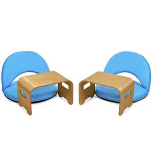 Flex-Space Independent Floor Work Space Bundle - Blue