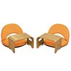 Flex-Space Independent Floor Work Space Bundle - Orange