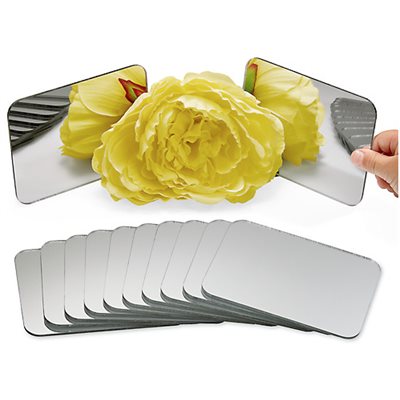 Shatterproof Safety Mirrors - Set of 12