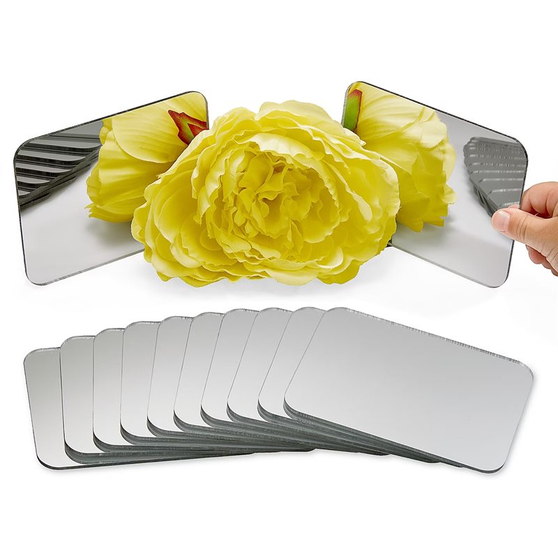 Shatterproof Safety Mirrors - Set of 36
