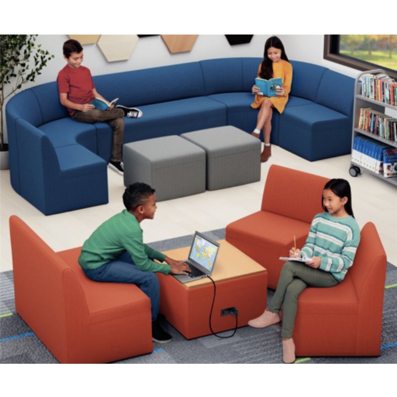 Flex-Space Independent Floor Work Space Bundle - Orange Flex-Space Independent Floor Work Space Bundle - Orange