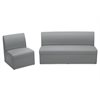 Flex-Space Cozy Work Space Bundle - Grey