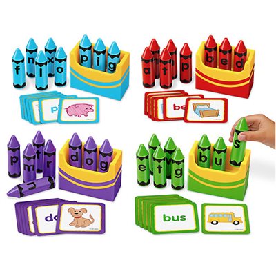 Lettre Crayons Word Building Center Lettre Crayons Word Building Center