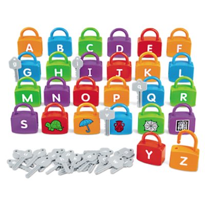 Alphabet Learning Locks