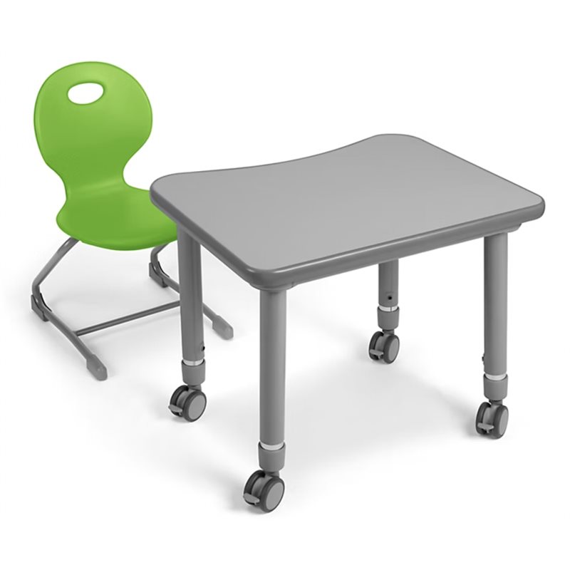Ergo Bounce Chair and Desk Set - K-Gr. 2 - Green Ergo Bounce Chair and Desk Set - K-Gr. 2 - Green
