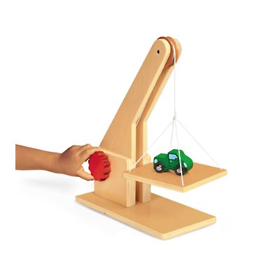 Block Play Simple Machines-Crane
