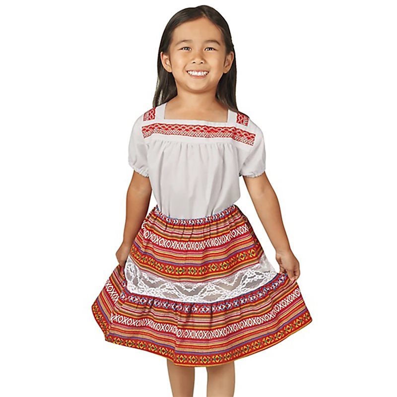 Mexican Falda and Blusa