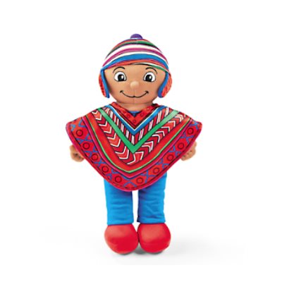 Washable Peruvian Boy World Doll