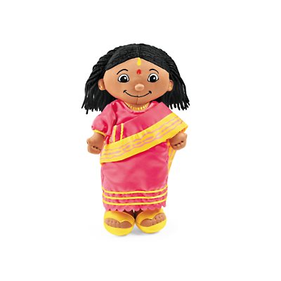 Poupée lavable Indian Girl World Poupée lavable Indian Girl World