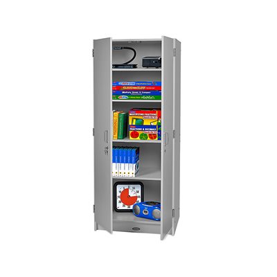 Armoire de rangement verrouillable Flex-Space - Gris