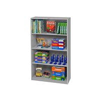 Unité de rangement à 4 tablettes Flex-Space - Gris