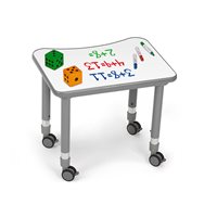 Bureau d'étudiant mobile Flex-Space Write & Wipe