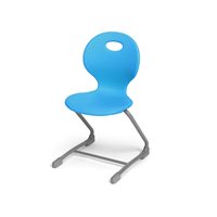 Flex-Space Ergo Cantilever Chair - 17.5" - Blue