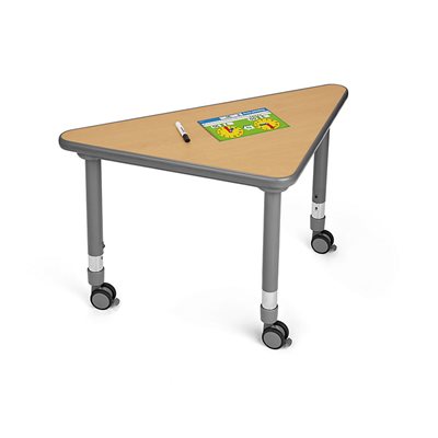 Bureau étudiant triangle mobile Flex-Space Bureau étudiant triangle mobile Flex-Space