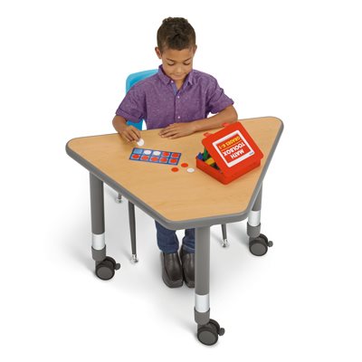 Flex-Space Wedge Mobile Desk