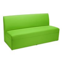 Flex-Space Lounge & Learn Couch for 3-Green