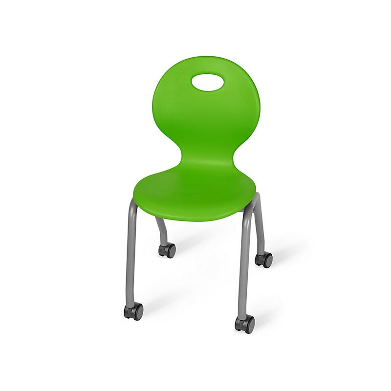 Chaises mobiles Ergo Glide Flex-Space de 15,5 po - Vert