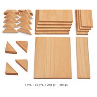 Pack de formes en bois