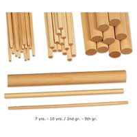 Lot de chevilles en bois