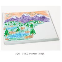 Papier pour chevalet de table - 200 feuilles