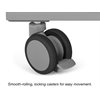 Flex-Space Mobile Locking Storage Cabinet - Grey