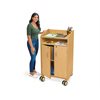 Flex-Space Jr.® Station enseignant mobile verrouillable avec alimentation