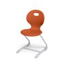 Chaise cantilever Ergo Bounce de Modern Edge - 15,5 po - Orange d'automne