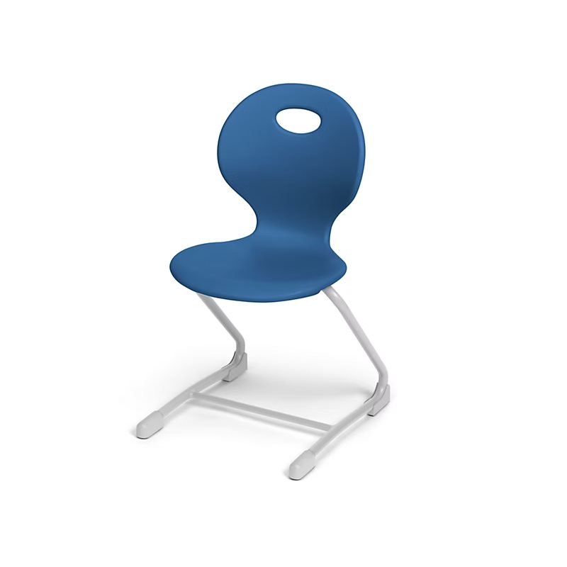 Modern Edge Ergo Bounce Cantilever Chair-15.5"-Midnight Blue