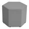 Siège de salon hexagonal mobile Flex-Space™ Engage - Gris ardoise