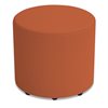 Siège de salon rond mobile Modern Edge - Orange automne