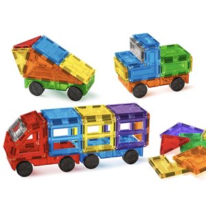 Magnetic Wonder Tiles™ - Vehicle Builder