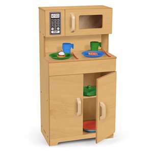 Wintergreen Hardwood Microwave & Pantry