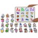 Aimants d'image d'alphabet