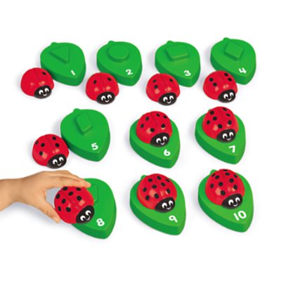Match de numéro de coccinelle Match de numéro de coccinelle