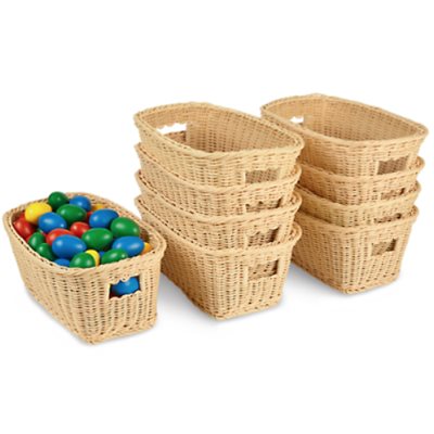 Dishwasher-Safe Baskets-Set of 9