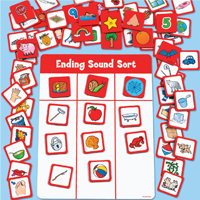 Ending Sounds Sorting Board Ending Sounds Sorting Board