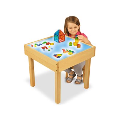 Space-Saver Colour-Changing Light Table