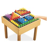 Table lumineuse Pegs & Pegboard-Ensemble de 4