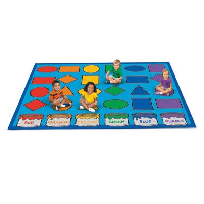 9' x 12' Learn Shapes - Colour Carpet