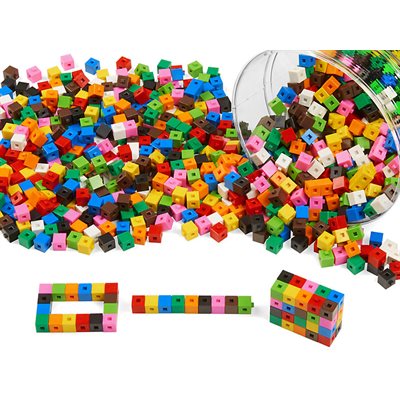 Relier les cubes centimétriques Relier les cubes centimétriques