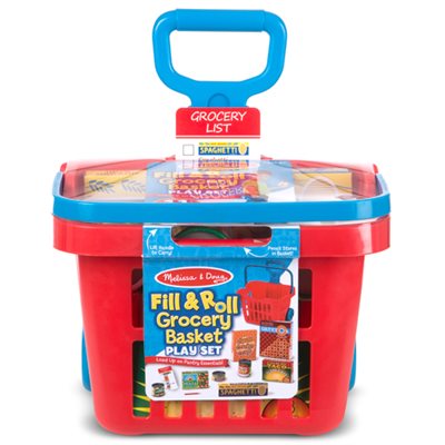 Rolling Grocery Basket