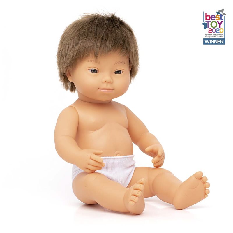 15" Baby Doll Boy with Down Syndrome One