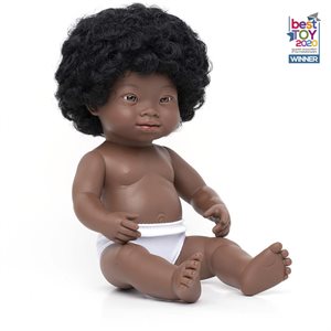 15" 'Baby Doll Girl with Down Syndrome Three