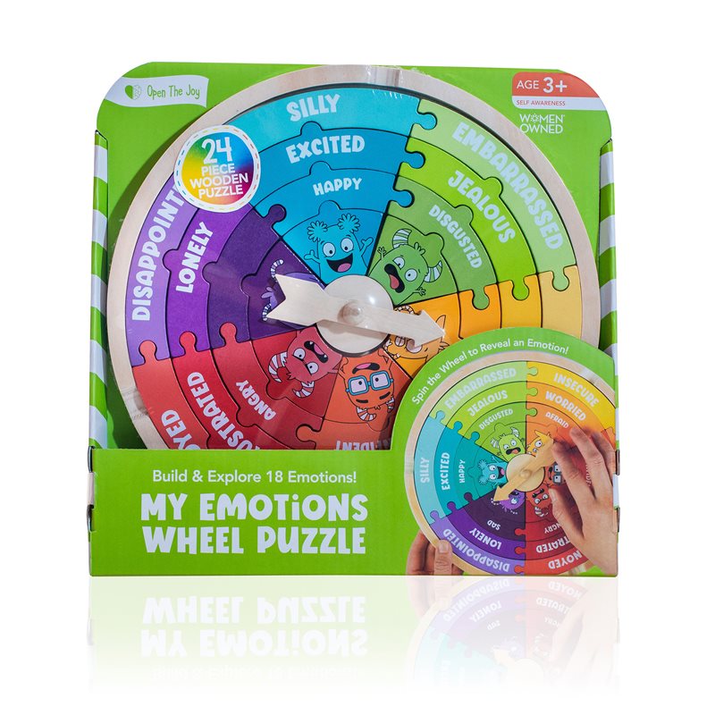My Emotions Wheel Puzzle