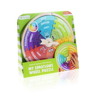 My Emotions Wheel Puzzle