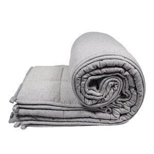 Couverture lestée (3 kg) - Bouleau gris - 104 x 152 cm