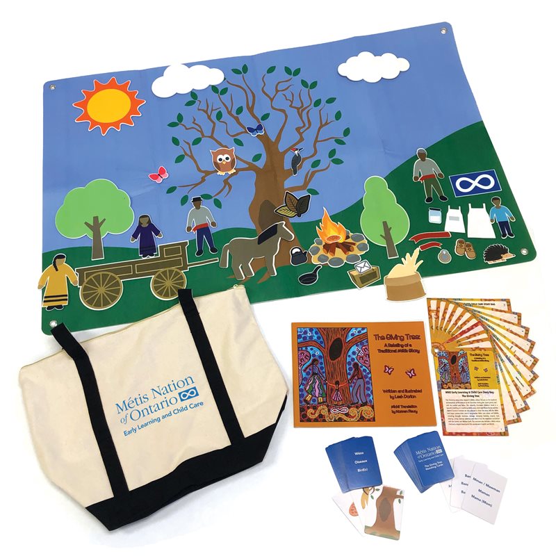 Métis Nation of Ontario - The Giving Tree Kit - Story Bag Kit Métis Nation of Ontario - The Giving Tree Kit - Story Bag Kit