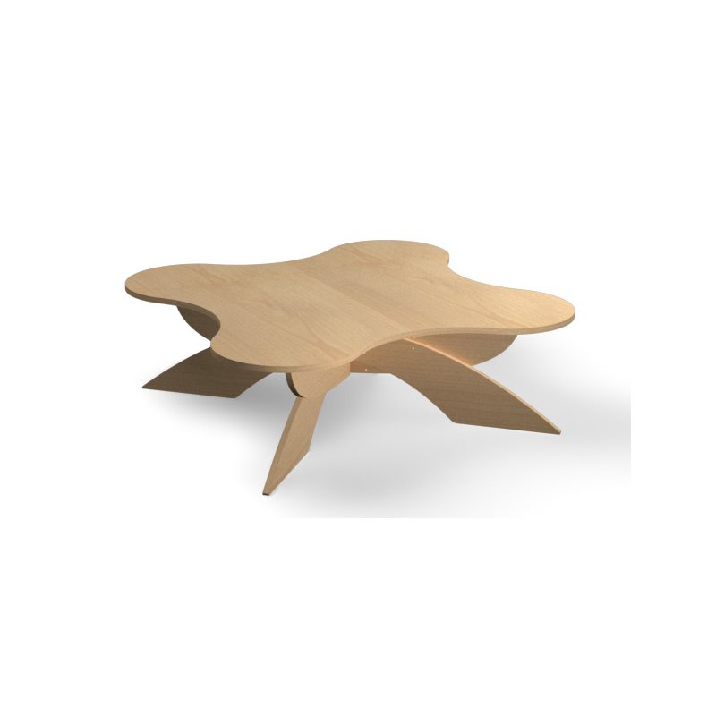 Table de départ Natural Pod™ - Blossom - 47" L x 47" P x 13-16" H Table de départ Natural Pod™ - Blossom - 47" L x 47" P x 13-16" H
