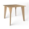 Natural Pod™ Gather - Table - Courbe en croissant - Pied trépied en érable fusion - 47"L x 47"P x 42"H