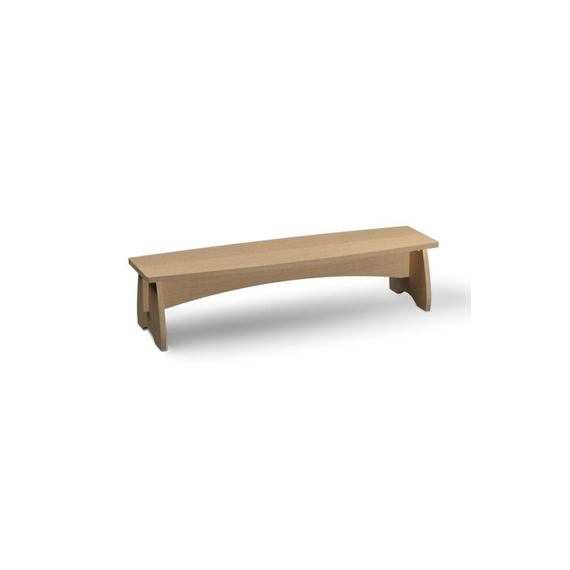Natural Pod™ Share - Bench - 44" W x 12" D x 10" H